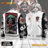 Motorhead Rose Tattoo Airborne Custom Name Baseball Jacket