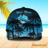 NRL Cronulla-sutherland Sharks Tropical Personalized Cap