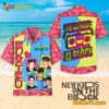 New Kids On The Block Block Head Hawaiian Shirt