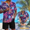 Pink Summer Carnival Tropical Hawaiian Shirt