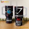 Shark Gym Fitness Work Hard Gymshark No Rest Day 40 Oz Tumbler With Handle
