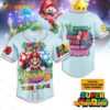 Super Mario Happy Easter Easter Is More Fun With My Peeps Personalized Baseball Jersey