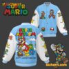 Super Mario Super Autism Accept Understand Love Baseball Jacket