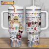 Taylor Swift Swiftie The Eras Tour Custom Name Tumbler With Handle