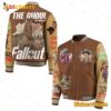 The Ghoul Get Wasted Fallout Baseball Jacket