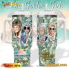 The Golden Girls Tropical Thank You For Being A Friend Custom Name Tumbler With Handle