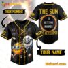 The Sun Is Getting Mooned Total Eclipse 2024 Personalized Baseball Jersey