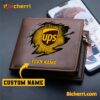 UPS Logo Brand Custom Name Men Wallet