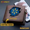 Walmart Logo Brand Custom Name Men Wallet