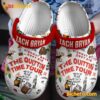 Zach Bryan The Quittin Time Tour Crocs Clogs