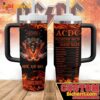 Ac/Dc Rock And Roll Nutrition Facts Custom Name Tumbler With Handle