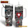 Alkaline Trio Your Coffin Or Mine Custom Name Tumbler With Handle