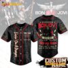 Bon Jovi Livin On A Prayer Take My Hand Personalized Baseball Jersey