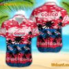 Costco Wholesale Palm Tree Hawaiian Shirt