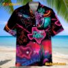 Don't Mess With Texas Neon Style Hawaiian Shirt