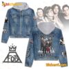 FOB Save Rock And Roll Jean Jacket Hoodie