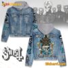 Ghost Say A Prayer To Your God Jean Jacket Hoodie