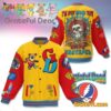 Grateful Dead I'm Not Dead Yet But I'm Grateful Baseball Jacket