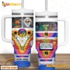 Grateful Dead Nothing' Left To Do But Smile Smile Smile Custom Name Tumbler With Handle