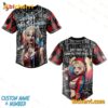 Harley Quinn Daddy's Lil Monster Don't Know If Wanna Kill Your Or Kiss You Personalized Baseball Jersey