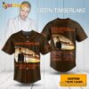 Justin Timberlake The Forget Tomorrow World Tour Custom Name Baseball Jersey