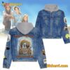 LHOTP There Is No Great Loss Without Some Small Gain Jean Jacket Hoodie
