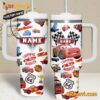 Lightning Mcqueen Custom Name Tumbler With Handle
