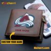 NHL Colorado Avalanche Custom Name Men Wallet