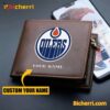 NHL Edmonton Oilers Custom Name Men Wallet