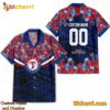 Personalized MLB Texas Rangers Hawaiian Shirt And Shorts