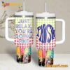 Phish Just Relax You're Doing Fine Tumbler With Handle