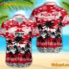 Pizza Hut Palm Tree Hawaiian Shirt
