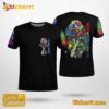 Rose Autism Awareness Accept Understand Love Custom Name T-shirt