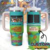 Scooby Doo The Mystery Machine Custom Name Tumbler With Handle