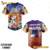 Snoopy Pirates Adventure Snoopy A Beagle Of Mars Personalized Baseball Jersey