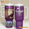 The Color Purple I'm Beautiful And I'm Here Tumbler With Handle