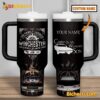 The Family Business Winchester Carry On My Wayward Son Custom Name Tumbler With Handle