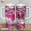 True Crime Junkie True Crime Addict Custom Name Tumbler With Handle