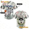 Uconn Huskies National Champion 2024 Personalized Tropical Baseball Jersey