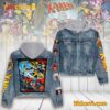 X-men Storm Wolverine Cyclops Jean Grey Jean Jacket Hoodie