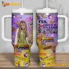 Yes I Still Watch Hannah Montana Got A Problem Tumbler With Handle