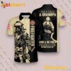 I'm A Dad Grandpa And A Retired Firefighter Nothing Scares Me Polo Shirt