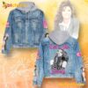 Shana Now Let's Go Girls Jean Jacket Hoodie