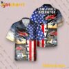 Tow Truck Operator American Flag Hawaiian Shirt